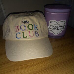 ⚾ Hat 🧢 Embroidery The Book Club